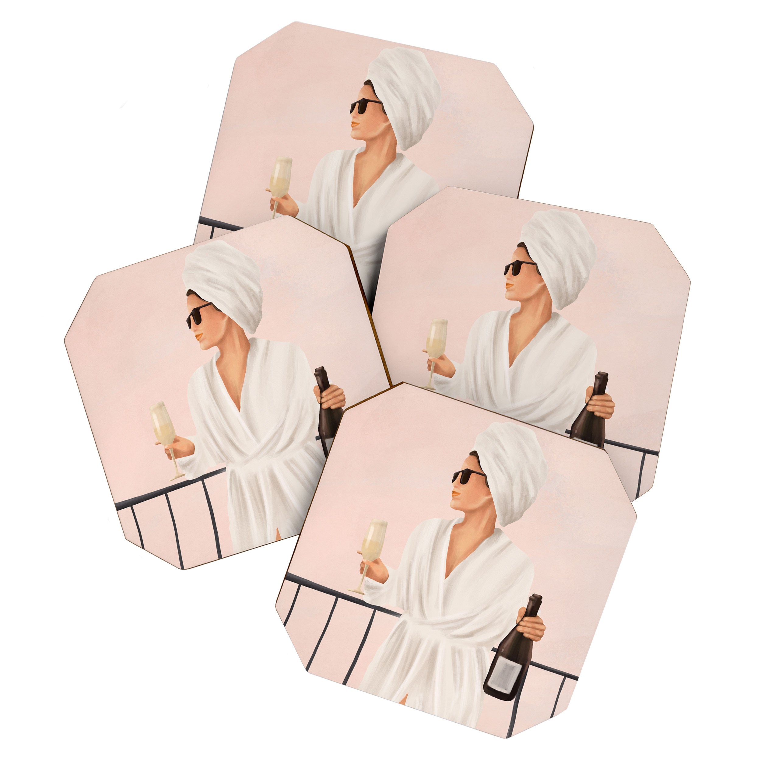 Morning Wine II Coaster Gallery Image 1
