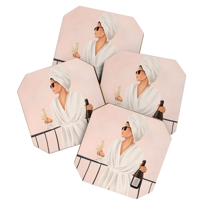 Morning Wine II Coaster Gallery Image 1