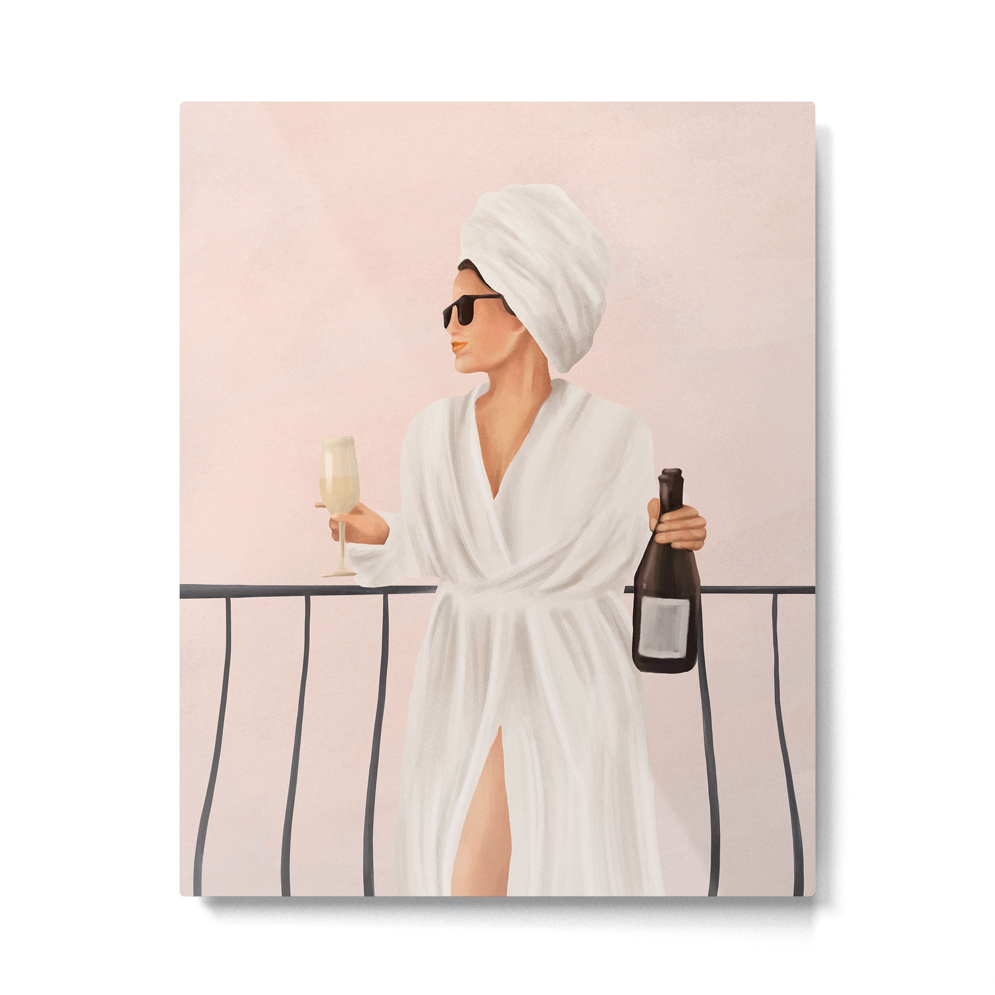 Morning Wine II Metal Print Gallery Image 4