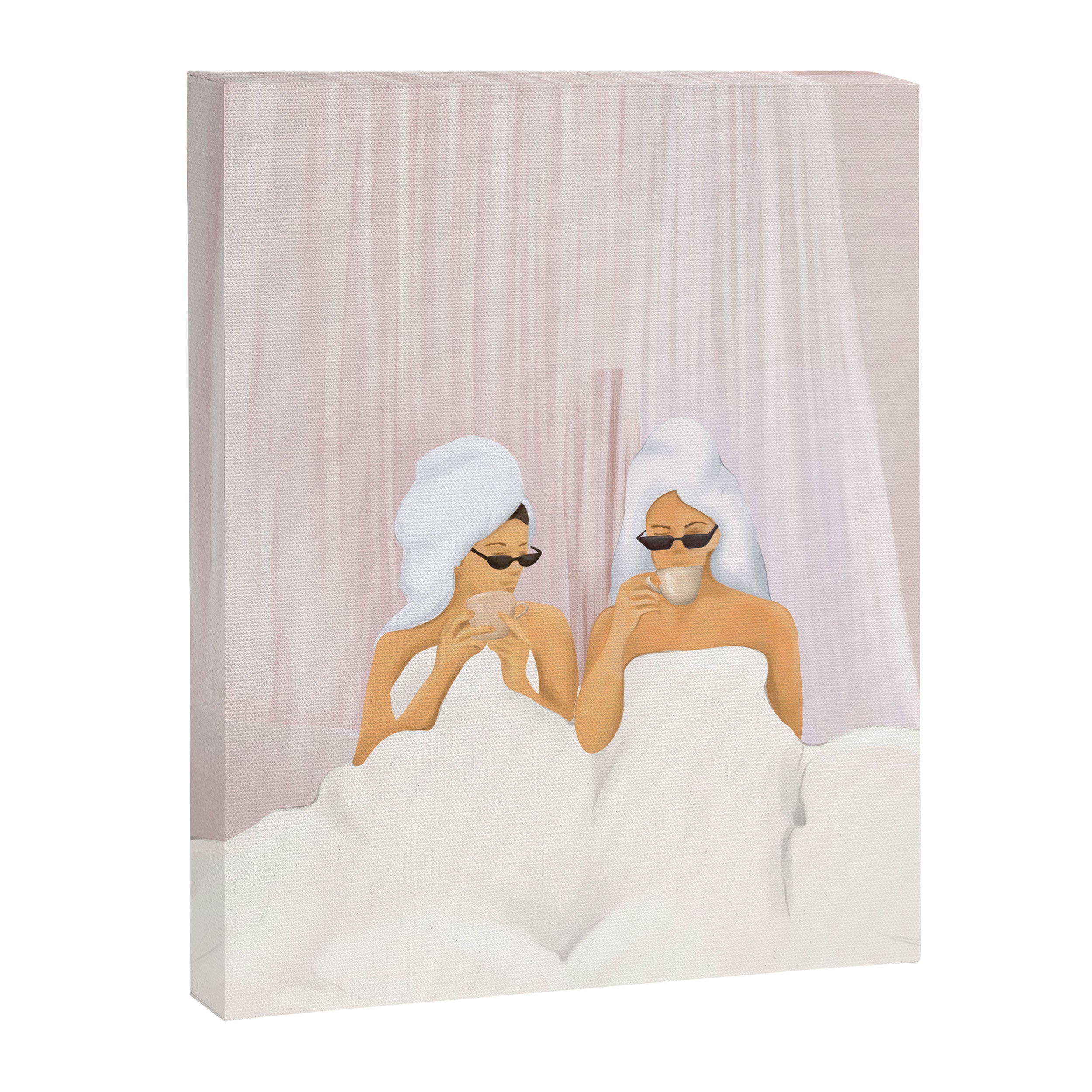 Morning with a friend Canvas Print Gallery Image 3