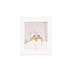 Morning with a friend Art Print Gallery Image 1