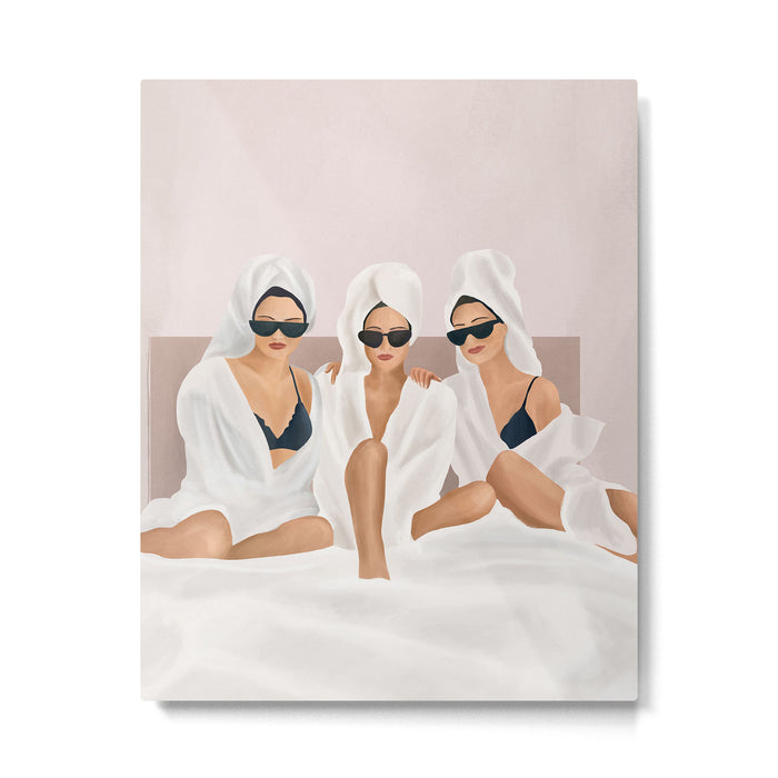 Morning with a friend II Metal Print Gallery Image 1