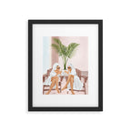 Morning with a friend III Framed Art Print Gallery Image 4