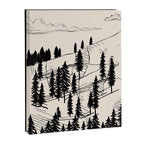 Mountain Forest Canvas Print Gallery Image 6