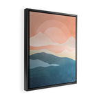 Mountain Ridge 01 Framed Canvas Print Gallery Image 2