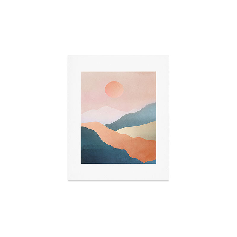 Mountain Ridge 02 Art Print Gallery Image 1
