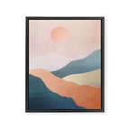 Mountain Ridge 02 Framed Canvas Print Gallery Image 6