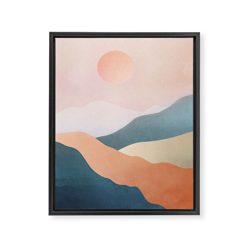 Mountain Ridge 02 Framed Canvas Print Gallery Image 6