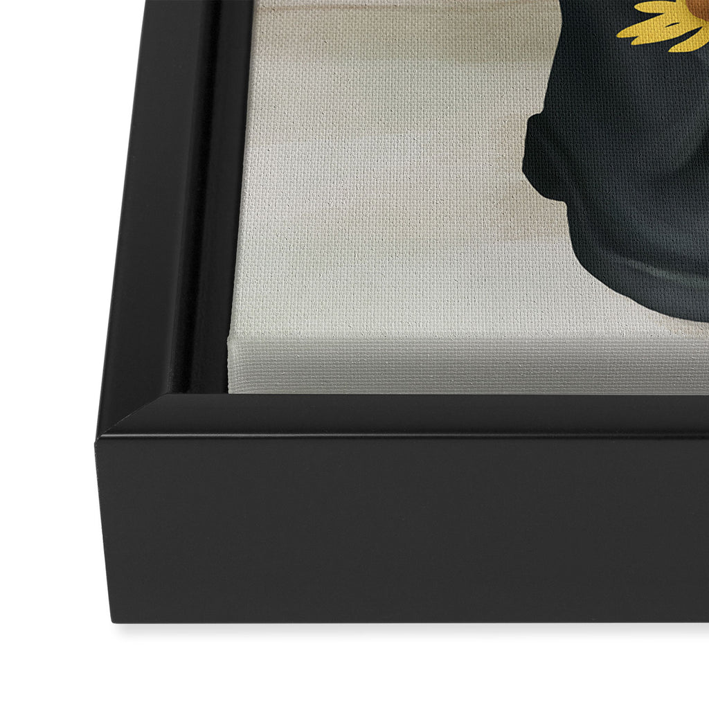 My Boots Framed Canvas Print Gallery Image 3