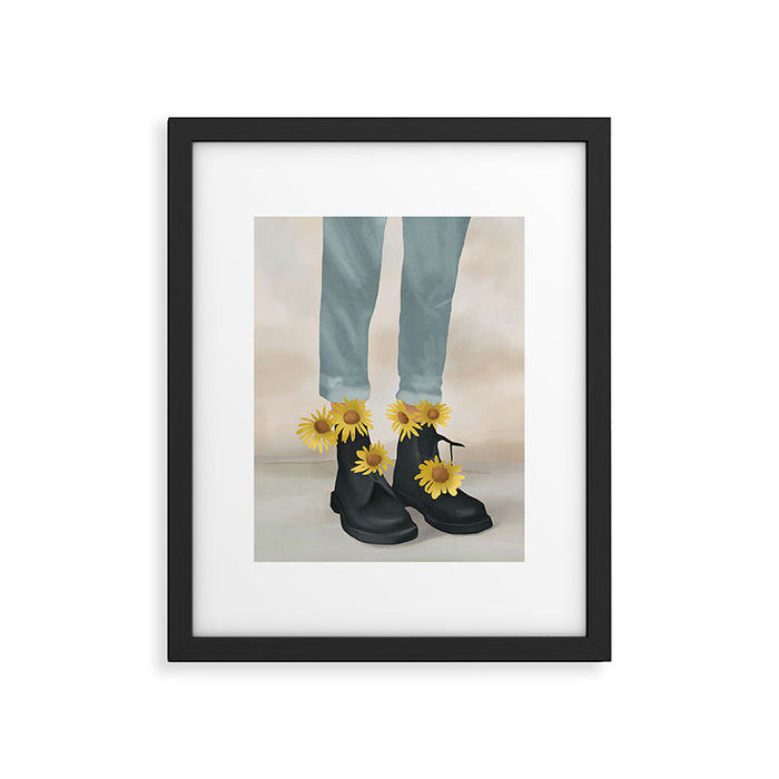 My Boots Framed Art Print Gallery Image 1