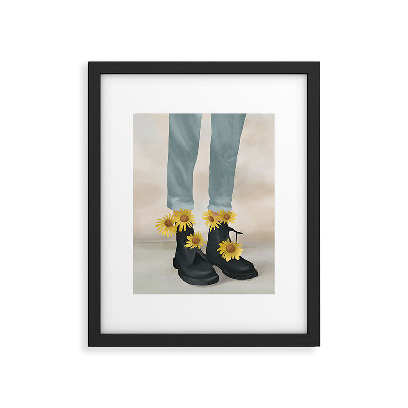 My Boots Framed Art Print Gallery Image 4