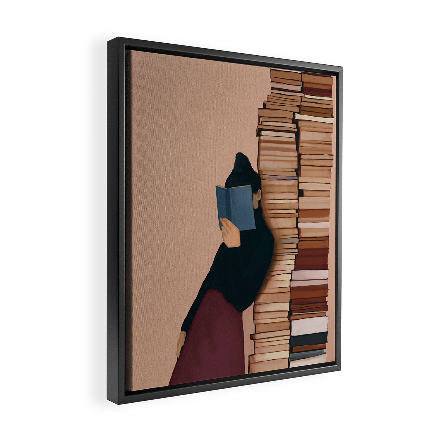 One at the Time Framed Canvas Print Gallery Image 2