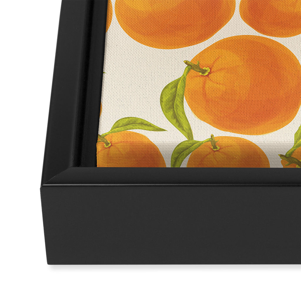 Oranges Framed Canvas Print Gallery Image 3
