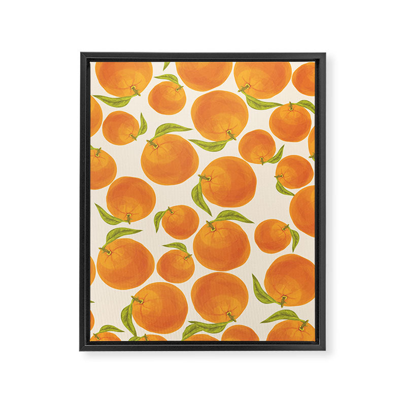 Oranges Framed Canvas Print Gallery Image 6