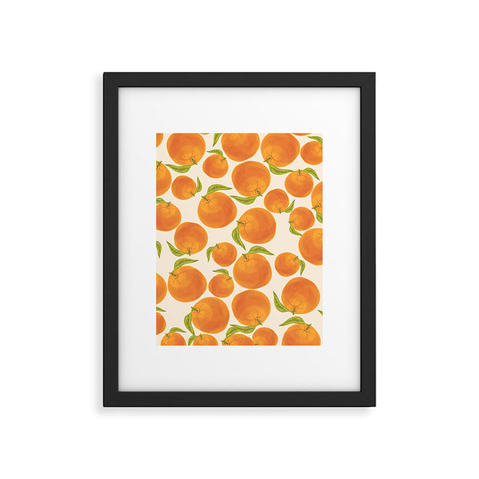 Oranges Framed Art Print Gallery Image 1