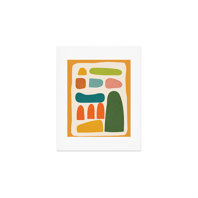 Organic Abstraction 6 Art Print Gallery Image 1