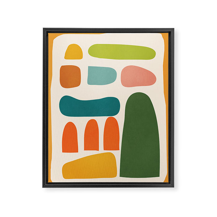 Organic Abstraction 6 Framed Canvas Print Gallery Image 1