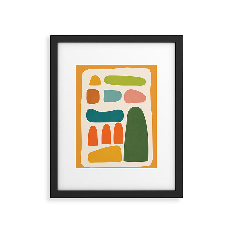 Organic Abstraction 6 Framed Art Print Gallery Image 5