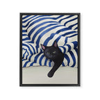 Out of Line Framed Canvas Print Gallery Image 8