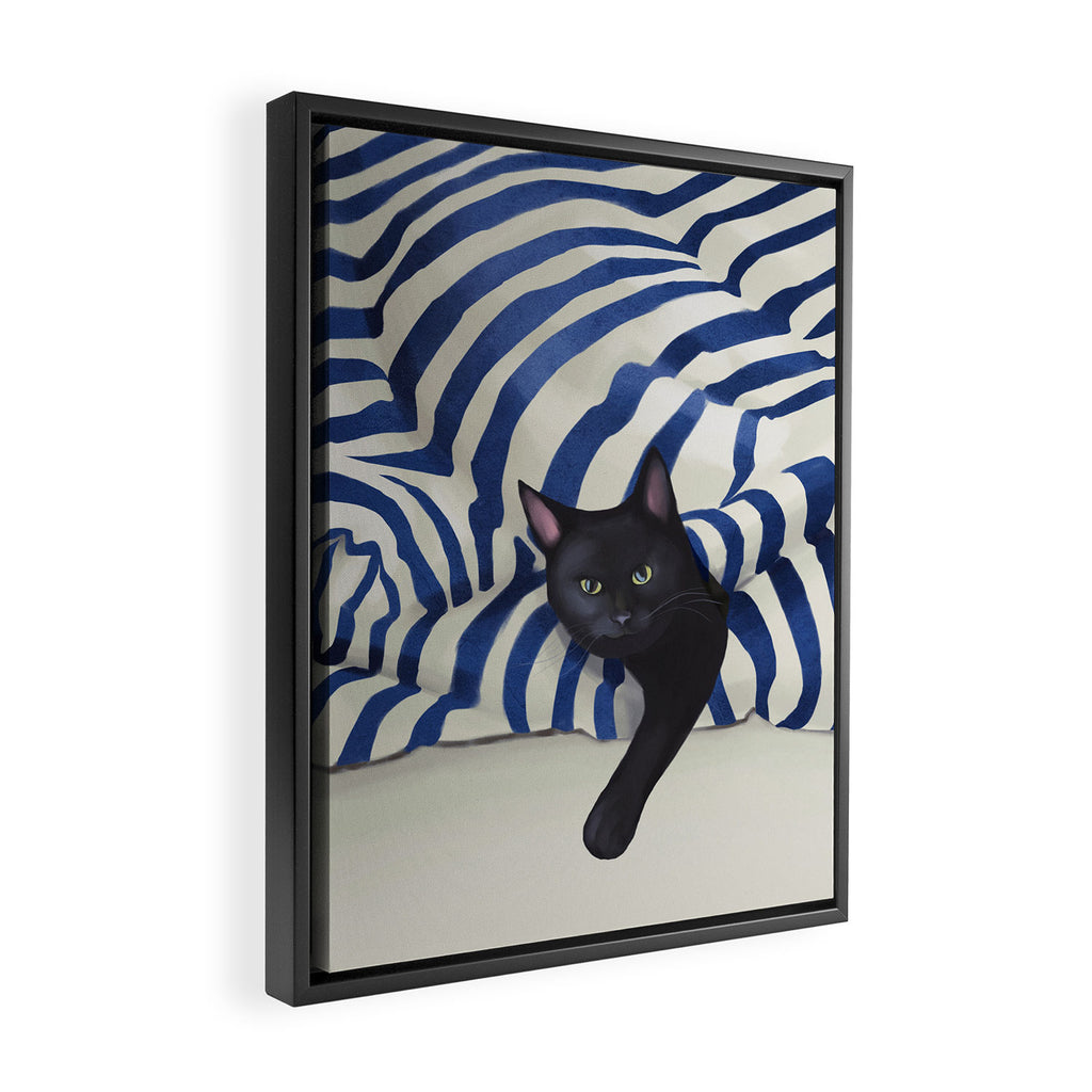 Out of Line Framed Canvas Print Gallery Image 2