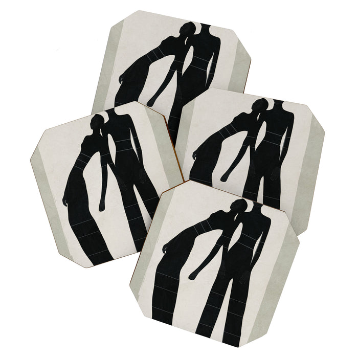 Pair Line Coaster Gallery Image 1