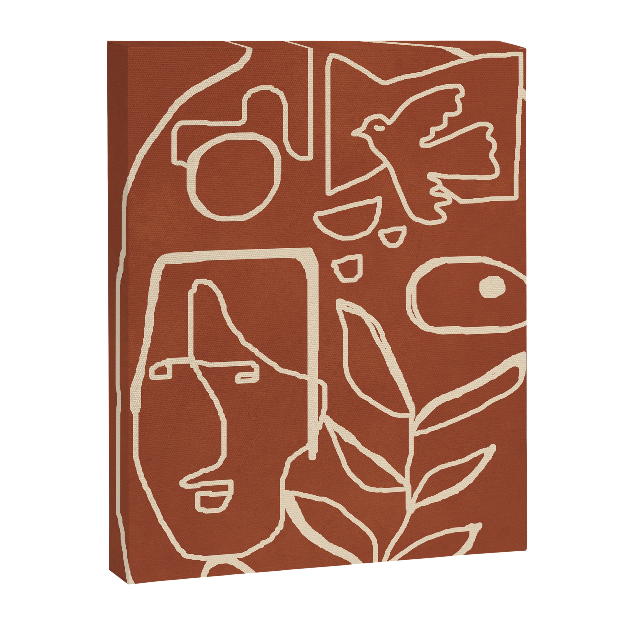 Paleolithic Abstract Art 1 Canvas Print Gallery Image 6