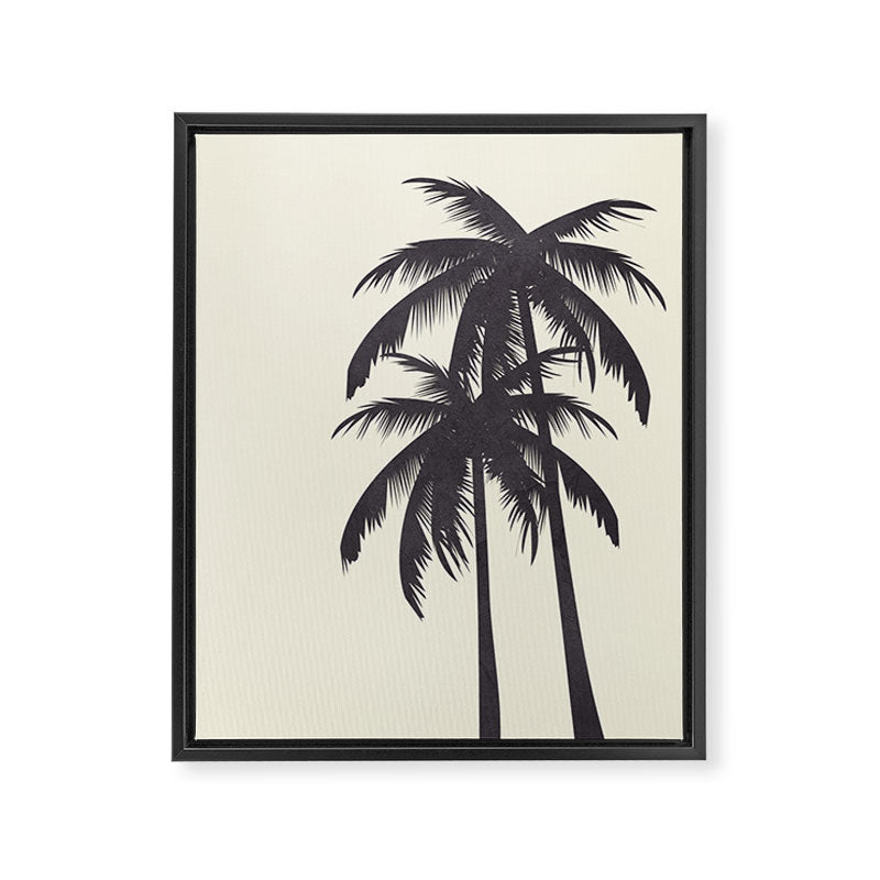 Palm Trees No 2 Framed Canvas Print Gallery Image 6