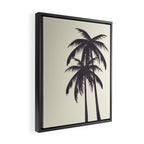 Palm Trees No 2 Framed Canvas Print Gallery Image 2