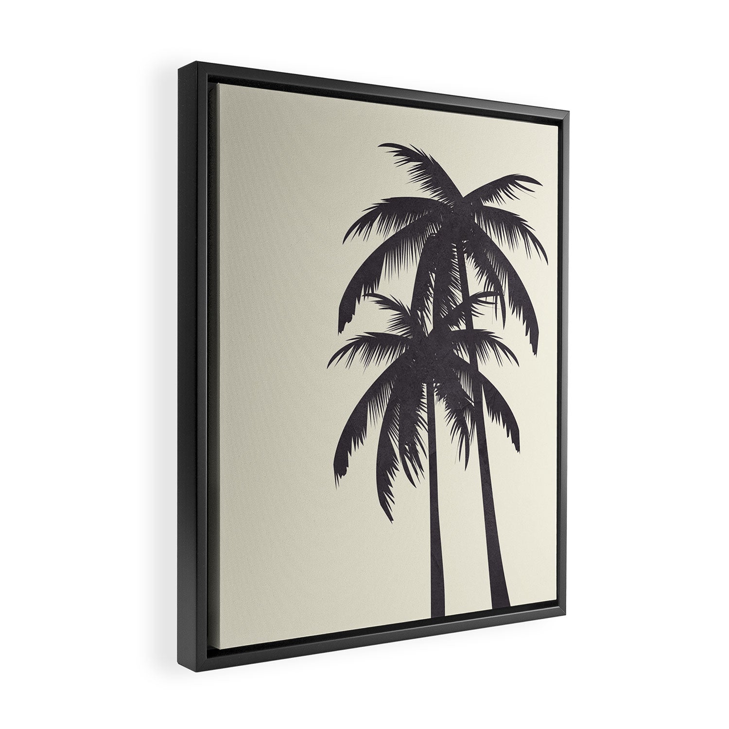 Palm Trees No 2 Framed Canvas Print Gallery Image 2