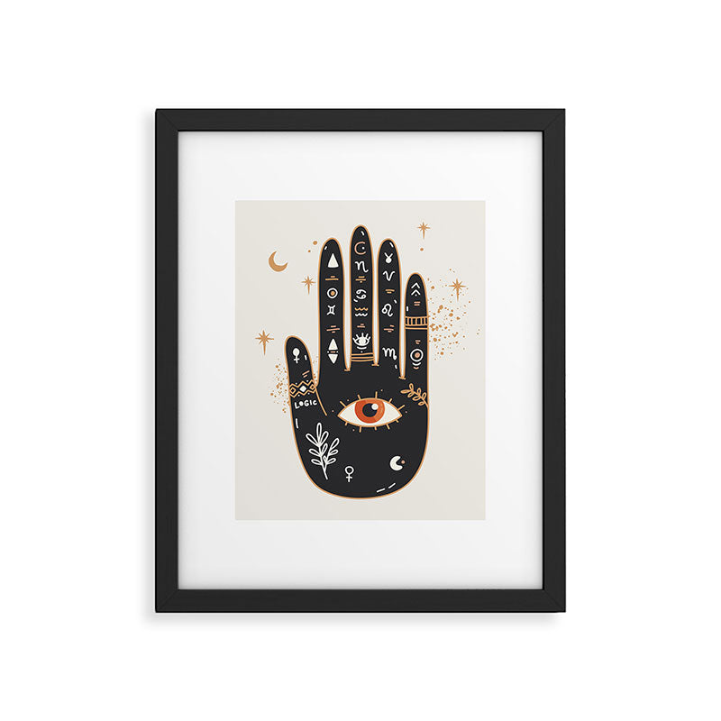 Palmistry 5 Framed Art Print Gallery Image 5