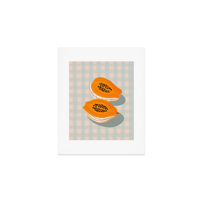 Papaya Afternoon Art Print Gallery Image 1