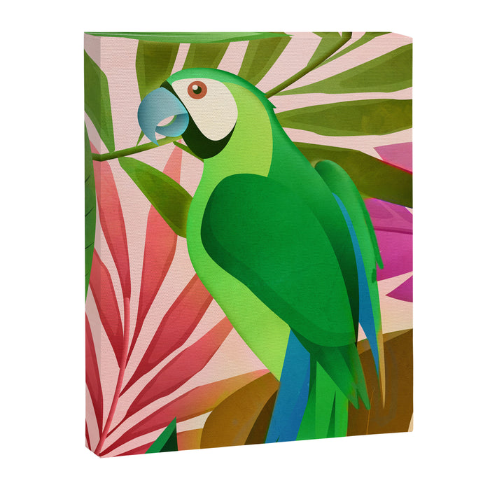Parrot in a Tropical Setting 3 Canvas Print Gallery Image 1