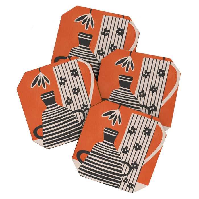 Patterned Stillness 5 Coaster Gallery Image 1