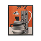 Patterned Stillness 5 Framed Canvas Print Gallery Image 6