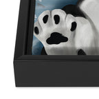Paws and Petals Framed Canvas Print Gallery Image 3