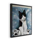 Paws and Petals Framed Canvas Print Gallery Image 2