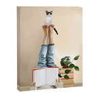 Paws and Prose Canvas Print Gallery Image 6