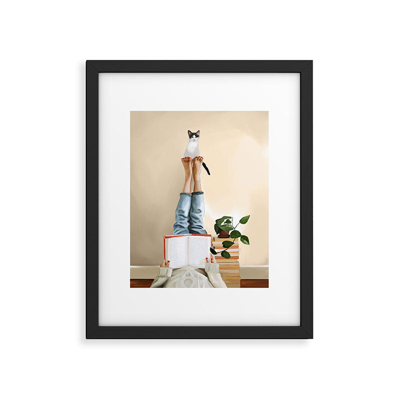 Paws and Prose Framed Art Print Gallery Image 5