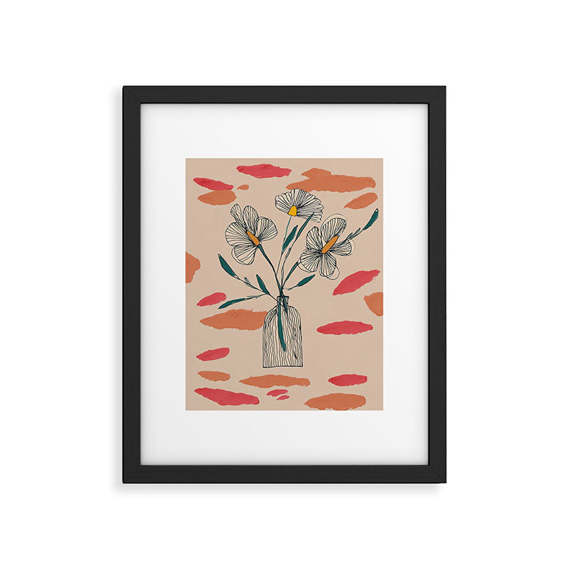 Petals in the Afternoon Sky Framed Art Print Gallery Image 5