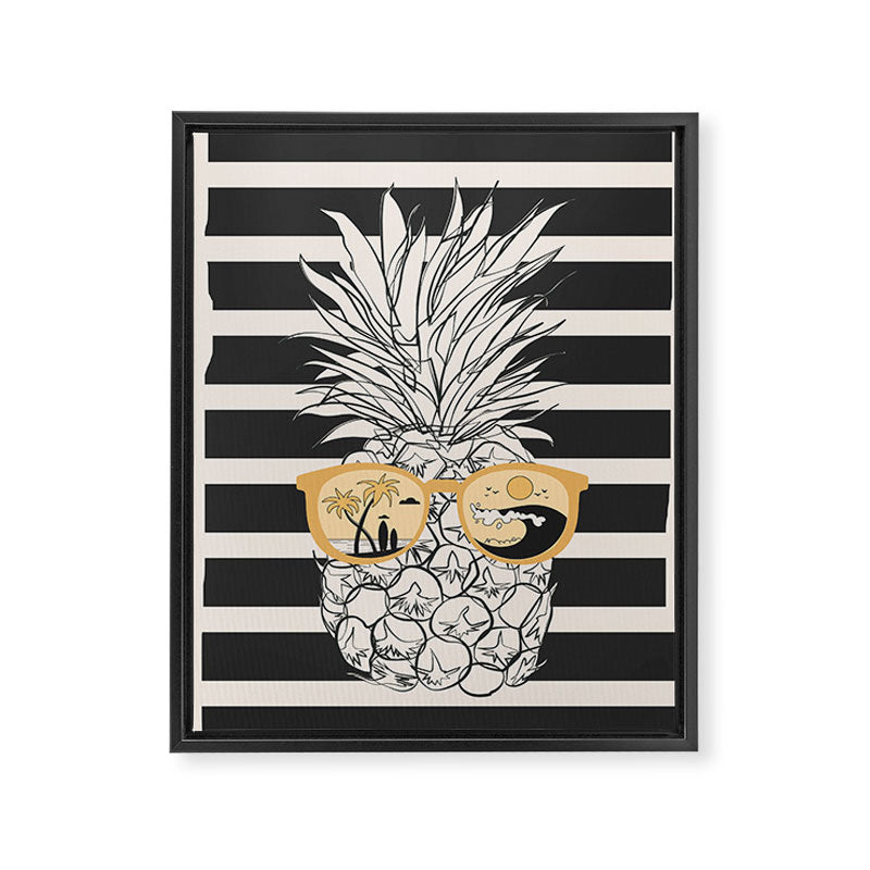 Pineapple Dreams 1 Framed Canvas Print Gallery Image 6