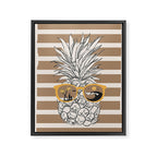 Pineapple Dreams 4 Framed Canvas Print Gallery Image 6