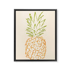 Pineapple Framed Canvas Print Gallery Image 3