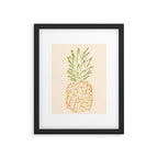 Pineapple Framed Art Print Gallery Image 4