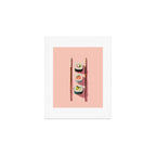 Pink Sushi Art Print Gallery Image 1