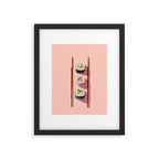 Pink Sushi Framed Art Print Gallery Image 5