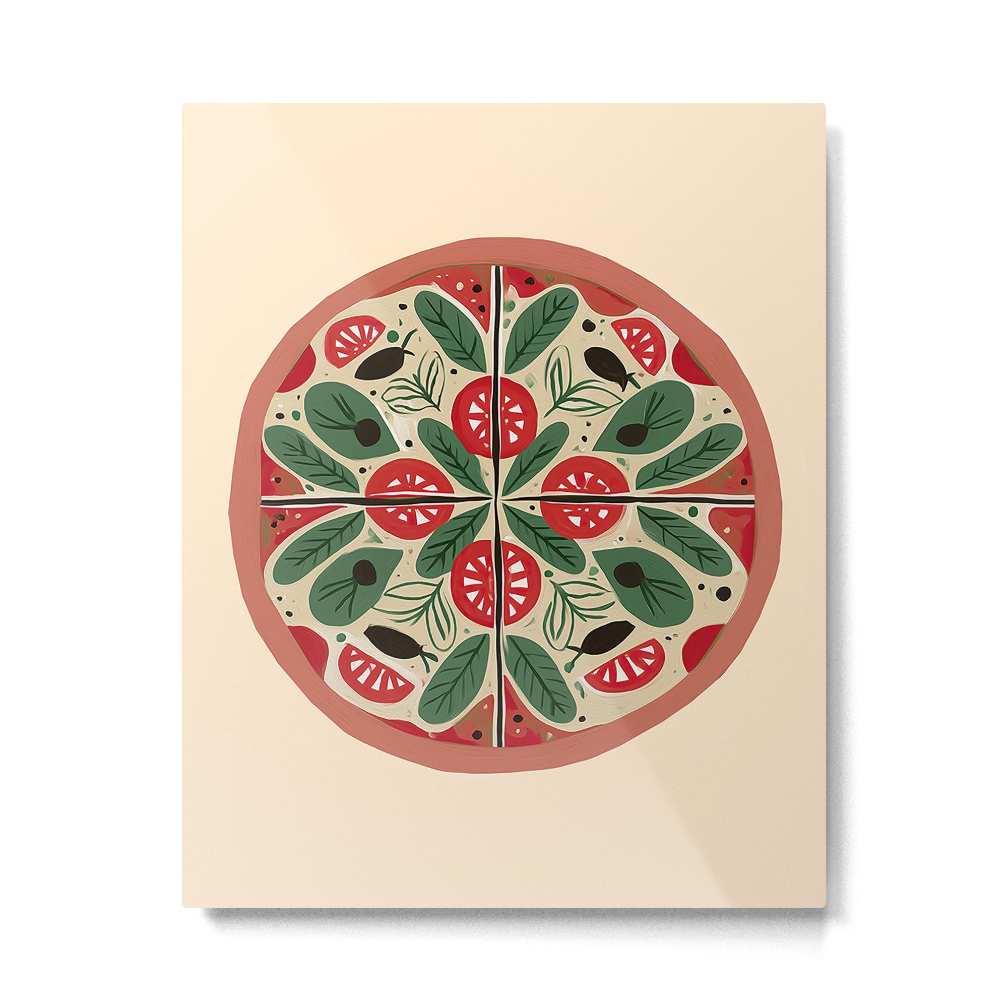 Pizza Party Metal Print Gallery Image 4