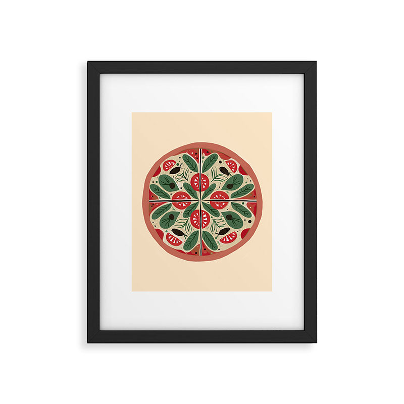 Pizza Party Framed Art Print Gallery Image 5
