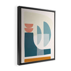 Playful Geometry 02 Framed Canvas Print Gallery Image 2