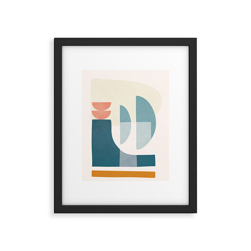 Playful Geometry 02 Framed Art Print Gallery Image 5
