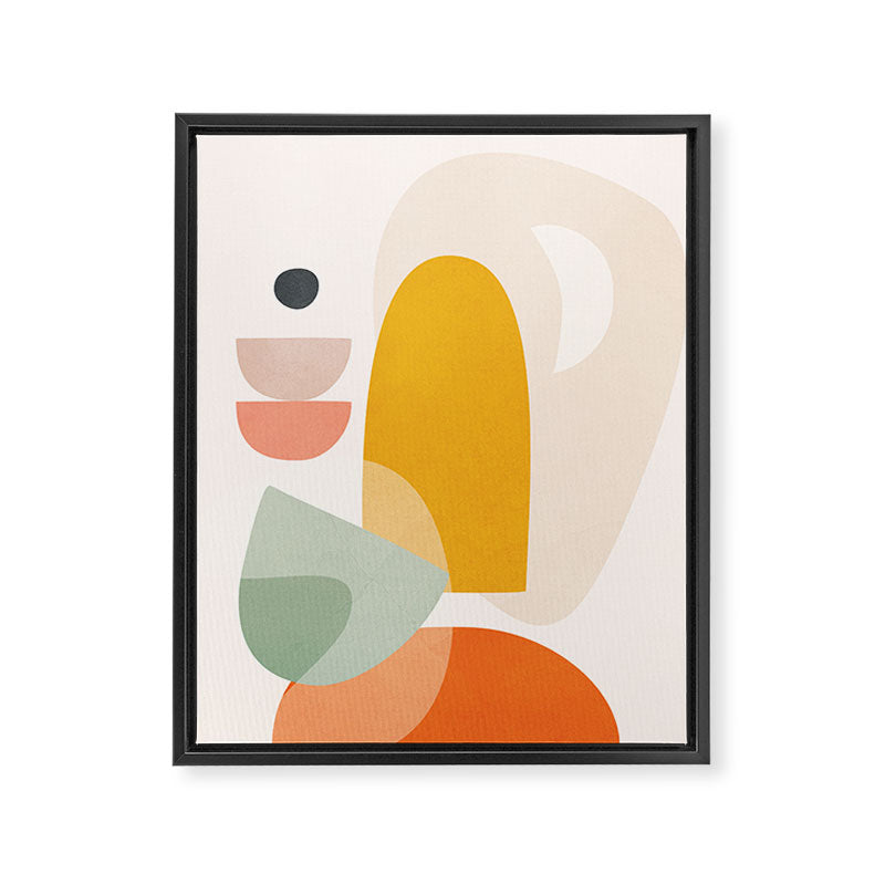 Playful Geometry 04 Framed Canvas Print Gallery Image 6